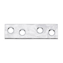 Platine d\'assemblage 50 x 14mm galvanisé - Alberts