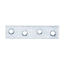 Platine d\'assemblage 60 x 14mm galvanisé - Alberts