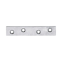 Platine d\'assemblage 80 x 15mm galvanisé - Alberts