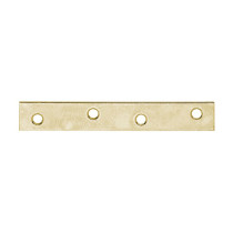 Platine d\'assemblage 100 x 15mm galvanisé bichromaté - Alberts