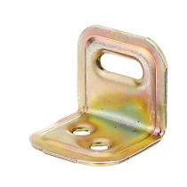 Équerre réglable emboutie 25 x 25 x 30mm galvanisé bichromaté - Alberts