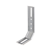 Équerre réglable 3 pans 2 angles à 45° 50 x 30 x 110mm galvanisé - Alberts