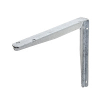 Console T charge lourde 250 x 300mm galvanisé à chaud - Alberts