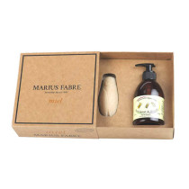 Coffret savon liquide miel 300mL + cigale Marius Fabre