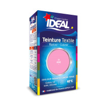 Teinture liquide pour textile rose Ideal 40ml