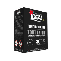 Teinture tout-en-un noir Ideal 350g