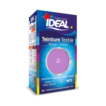 Teinture liquide pour textile lilas Ideal 40ml
