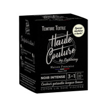 Teinture textile noir intense Haute Couture 350g