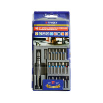 Coffret 35 pièces tournevis + embouts de précision Tivoly