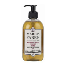 Flacon de savon liquide de Marseille parfum figue Marius Fabre 400mL