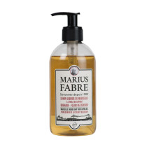 Flacon de savon liquide de Marseille parfum grenade - fleur de cerisier Marius Fabre 400mL