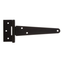 Penture anglaise large 198 x 40 x 90mm noir - Alberts