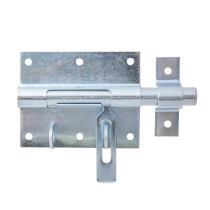Verrou box cadenas 90 x 130mm zingué - Alberts