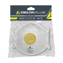 Lot de 2 masques de protection FFP2 - M2FP2V à valve Delta Plus