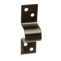 Gâche 18 x 23mm acier noir - Alberts