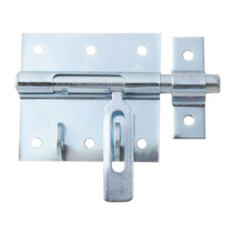 Verrou box cadenas 70 x 100mm zingué - Alberts