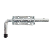 Verrou pistolet à ressort 84 x 40 galvanisé - Alberts