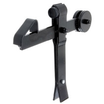 Arrêt de portail à bascule 300 x 240mm noir - Alberts