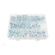 Coffret 470 écrous frein acier zingué - Viswood