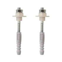 Kit 2 fixations pour lavabo / chauffe-eau matériaux pleins 10 x 100mm - Batifix