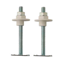 Kit traversant 2 fixations pour lavabo multi-matériaux 10 x 110mm - Batifix