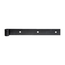 Penture droite galvanisé noir 1000 x 40mm Ø16 - Alberts