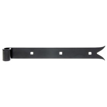 Penture queue de carpe noir 800mm x 35mm Ø14 - Alberts