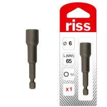 Noix de serrage magnétique Ø6 x 65mm - Riss
