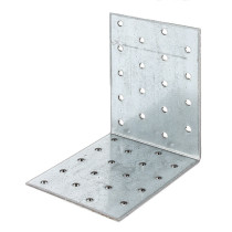 Équerre d\'assemblage 100 x 100 x 80mm galvanisé - Alberts