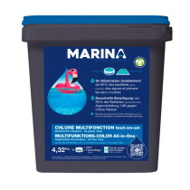 Seau chlore multifonction Marina 4,32kg