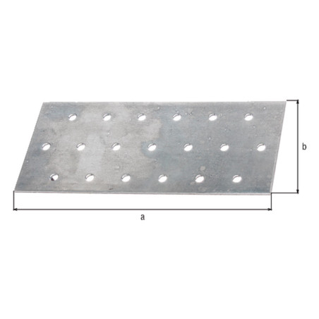 Platine d'assemblage 140 x 60 x 2mm - Alberts