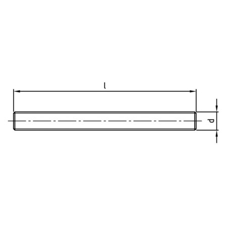 Boite tige filetée 1m inox A4 - Vis Expert