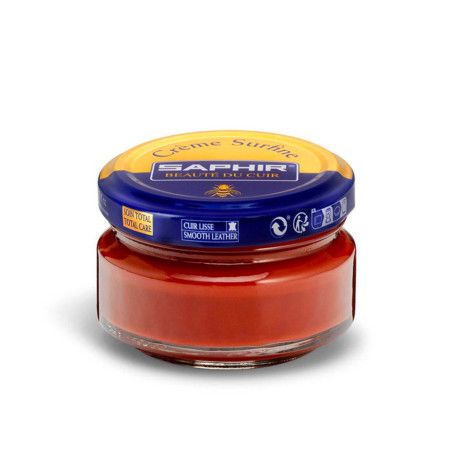 Crème Surfine cuir cognac clair 50ml Saphir