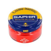 Crème Surfine cuir rouge 50ml Saphir