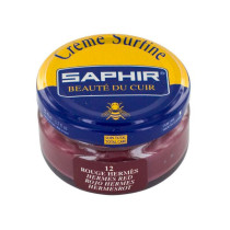Crème Surfine cuir rouge hermès 50ml Saphir