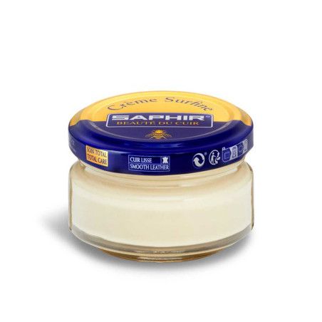 Crème Surfine cuir ivoire 50ml Saphir