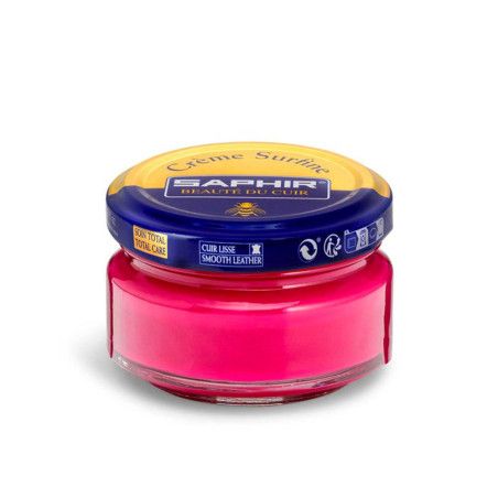 Crème Surfine cuir fushia 50ml Saphir