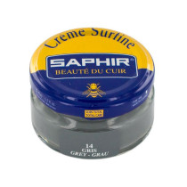 Crème Surfine cuir gris 50ml Saphir