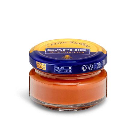 Crème Surfine cuir noisette 50ml Saphir
