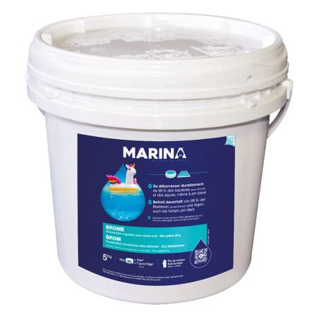 Seau brome mini galets 20g TP2 Marina 5kg