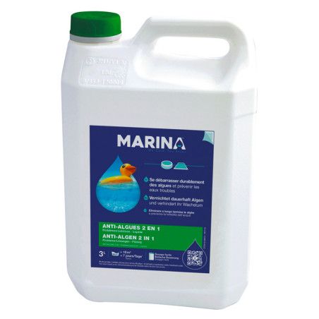 Anti-algues 2 en 1 liquide Marina 3L