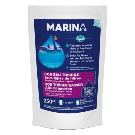 SOS eau trouble clarifiant unidose Marina 250ml