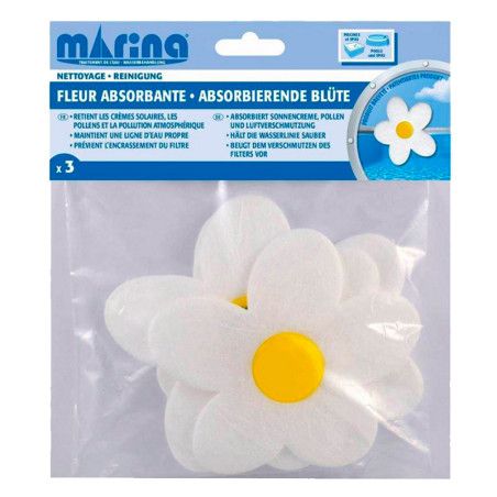 Lot de 3 fleurs absorbantes Marina