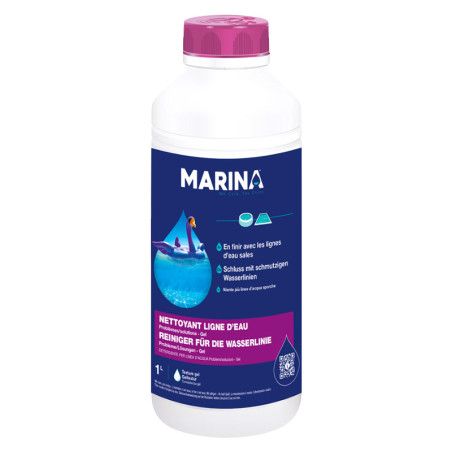 Gel nettoyant ligne d'eau Marina 1L