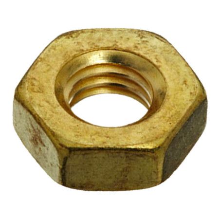 Écrou hexagonal Ø 16mm laiton à l'unité - Viswood