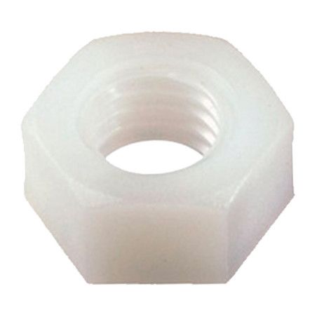 Écrou hexagonal Ø 4mm nylon à l'unité - Viswood