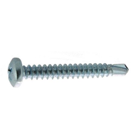 Vis autoperceuse 6.3 x 80mm tête cylindrique phillips acier zingué à l'unité - Viswood