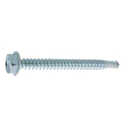 Vis autoperceuse 4,2 x 19mm tête hexagonale zingué à l'unité - Viswood