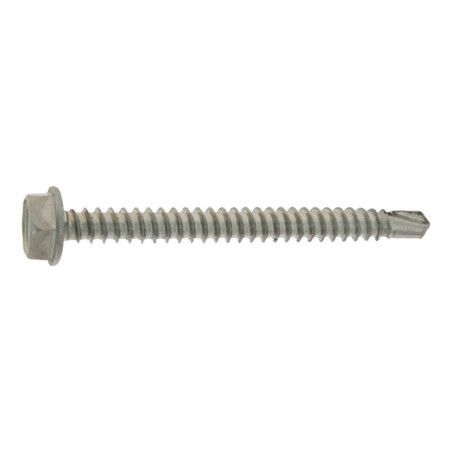 Vis autoperceuse 3,9 x 25,4mm tête hexagonale inox A2 à l'unité - Viswood