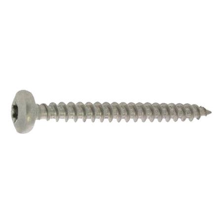Vis agglo 4 x 40mm tête cylindrique torx inox A2 à l'unité - Viswood